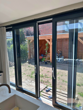 SKG-gecertificeerde aluminium schuifpui